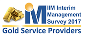 IIM Interim Management Survey 2017; Gold Service Providers.